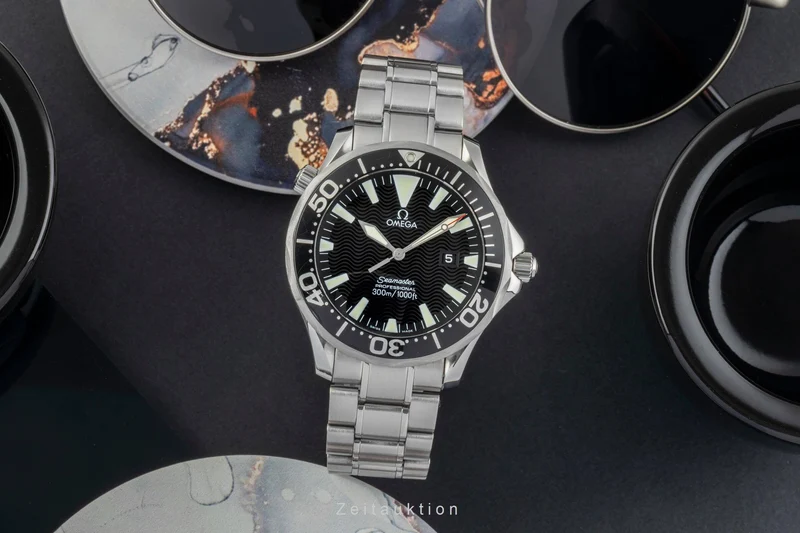 Omega Seamaster steel quartz men's watch 2264.50.00 [2403013]