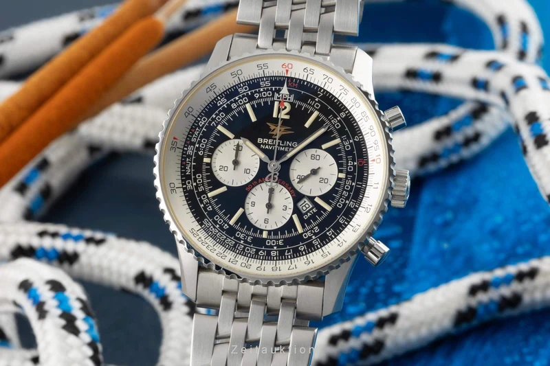 Breitling Navitimer chronograph steel automatic men's watch A41322 LP: 5600EUR [2402959]
