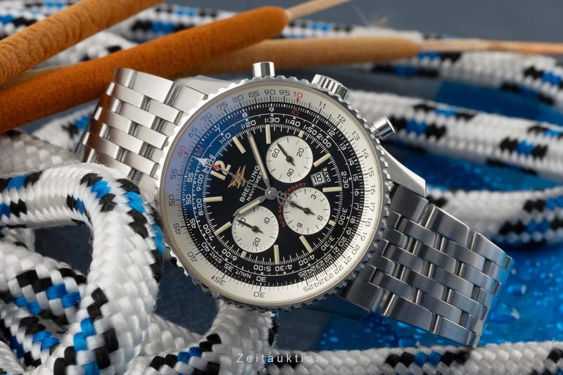 Breitling Navitimer chronograph steel automatic men's watch A41322 LP: 5600EUR [2402959]