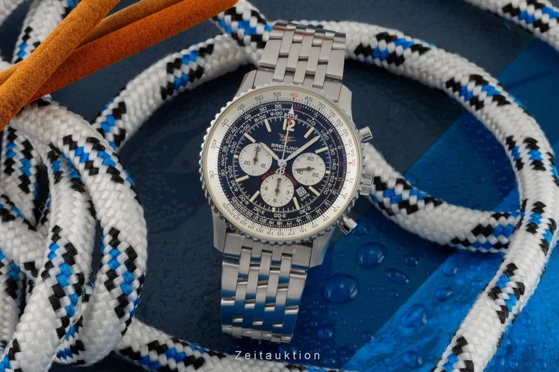 Breitling Navitimer chronograph steel automatic men's watch A41322 LP: 5600EUR [2402959]