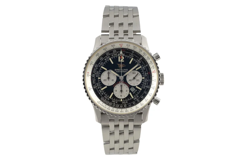 Breitling Navitimer chronograph steel automatic men's watch A41322 LP: 5600EUR [2402959]