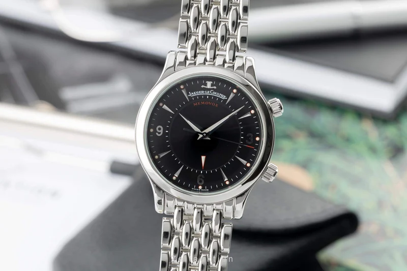 Jaeger LeCoultre Memovox steel manual winding men's watch 144.8.94.S [2402853]