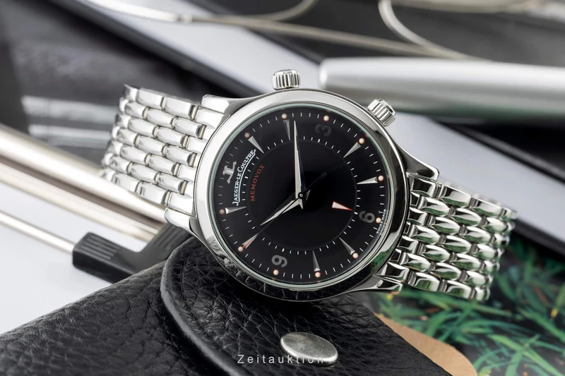 Jaeger LeCoultre Memovox steel manual winding men's watch 144.8.94.S [2402853]