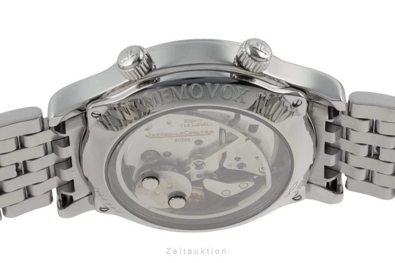 Jaeger LeCoultre Memovox steel manual winding men's watch 144.8.94.S [2402853]
