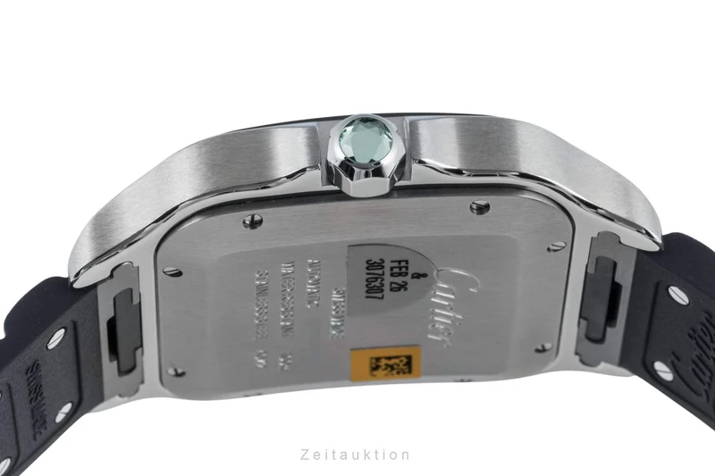 Cartier Santos steel automatic men's watch WSSA0055 [2402836]