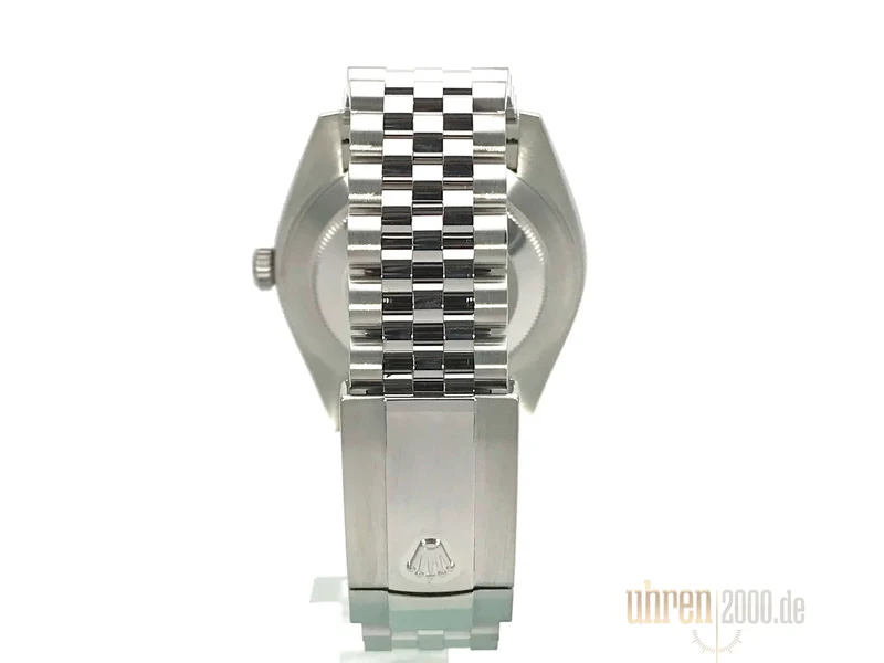 Rolex Datejust 41 Ref. 126334 Rhodium Römisch Jubile-Band aus 2018