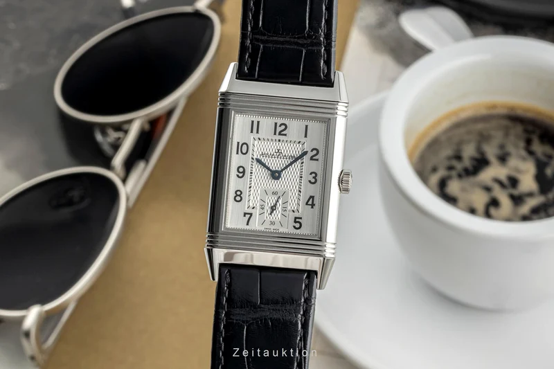 Jaeger LeCoultre Reverso steel manual winding men's watch Q2438520, 213.8.62 LP: 11100EUR [2401437]