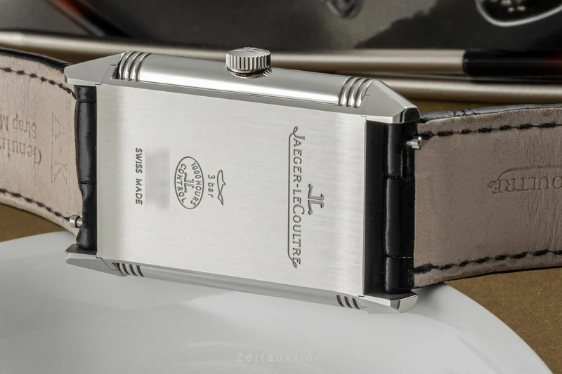 Jaeger LeCoultre Reverso steel manual winding men's watch Q2438520, 213.8.62 LP: 11100EUR [2401437]