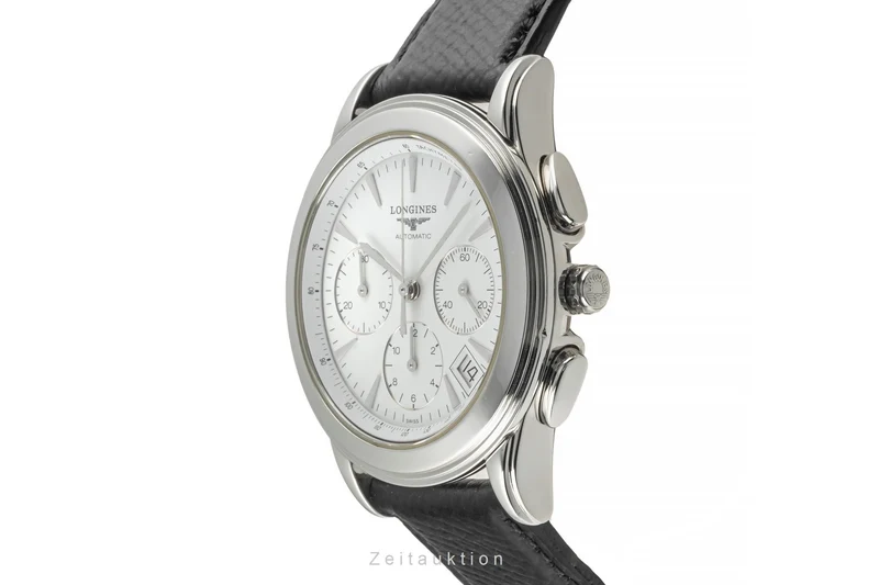 Longines Flagship chronograph steel automatic men's watch L4.718.4 [2401396]