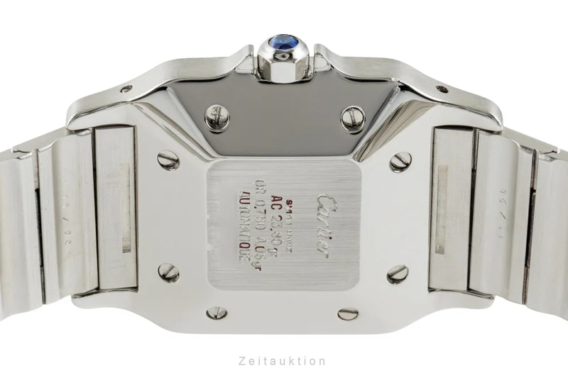 Cartier Santos steel / gold automatic men's watch 2961 [2401403]