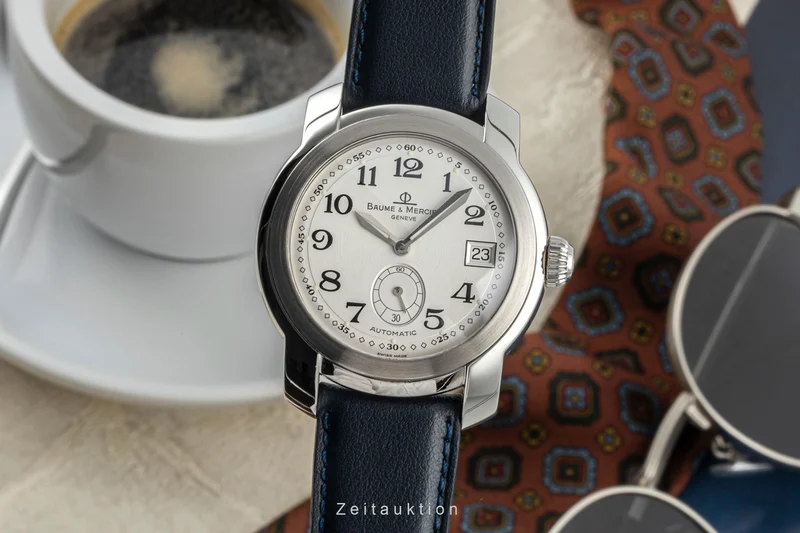 Baume & Mercier Capeland steel automatic men's watch MV045221 LP: 1990EUR [2401395]