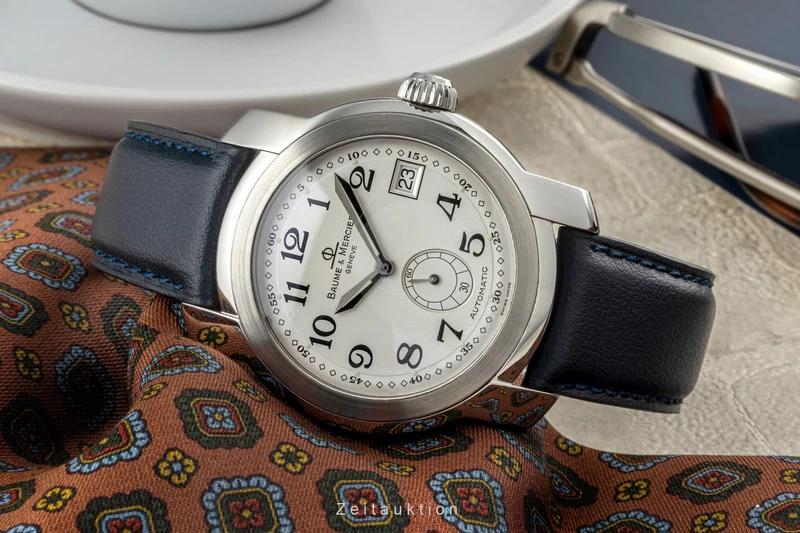 Baume & Mercier Capeland steel automatic men's watch MV045221 LP: 1990EUR [2401395]