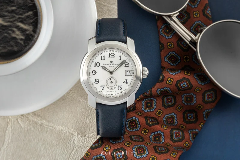 Baume & Mercier Capeland steel automatic men's watch MV045221 LP: 1990EUR [2401395]