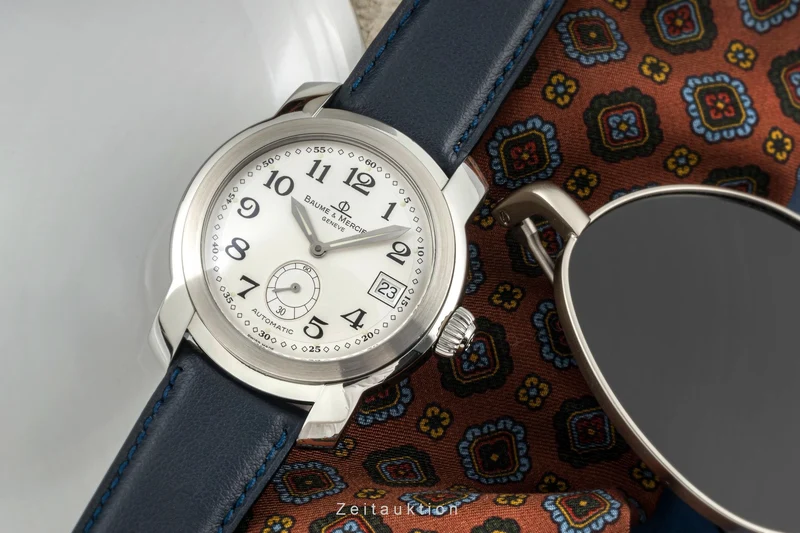 Baume & Mercier Capeland steel automatic men's watch MV045221 LP: 1990EUR [2401395]