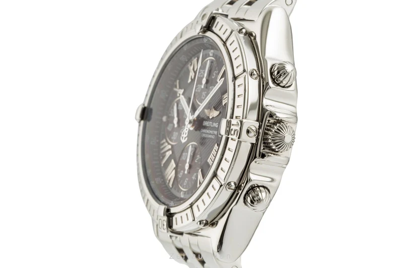 Breitling Crosswind chronograph steel automatic men's watch A13355 LP: 7900EUR [2401379]