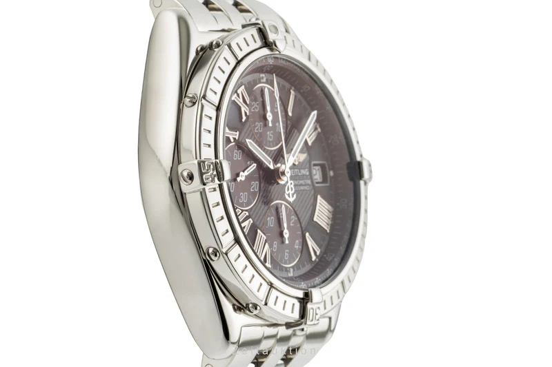 Breitling Crosswind chronograph steel automatic men's watch A13355 LP: 7900EUR [2401379]
