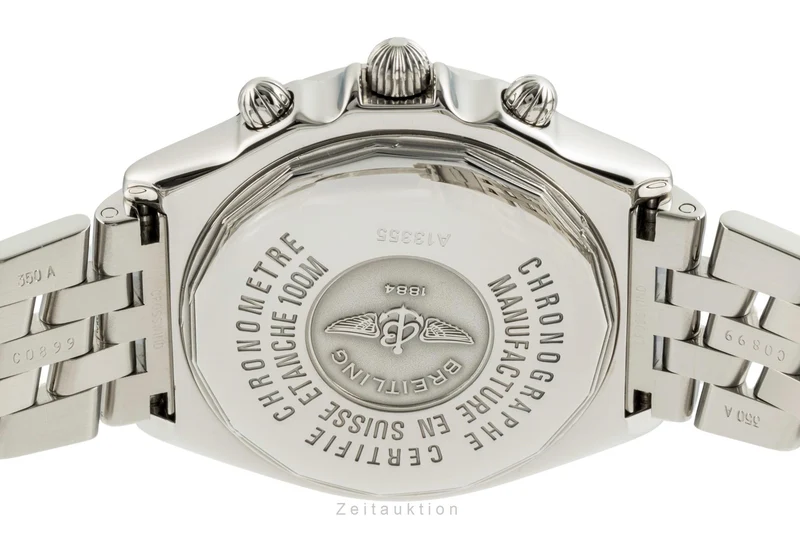 Breitling Crosswind chronograph steel automatic men's watch A13355 LP: 7900EUR [2401379]