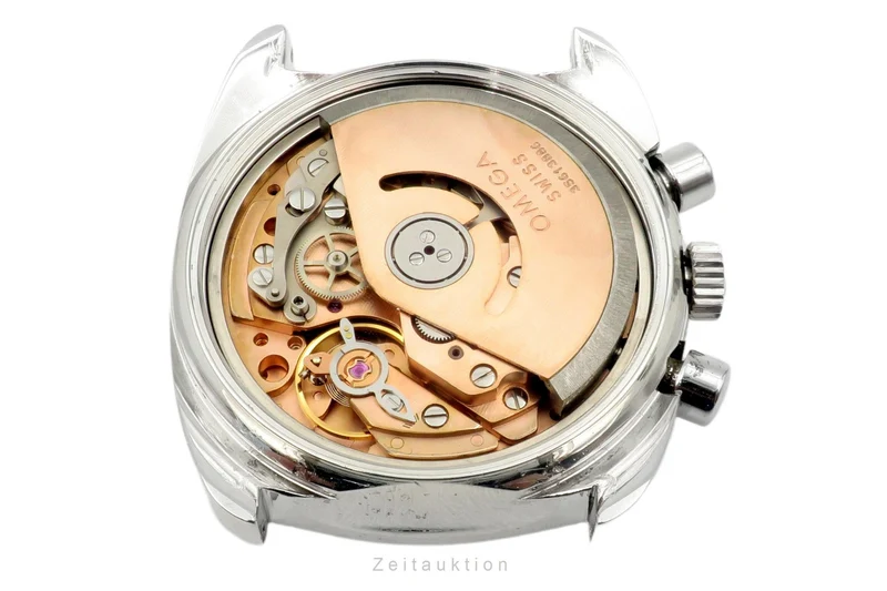 Omega Seamaster chronograph steel automatic men's watch ST 176.007 Vintage [2401329]