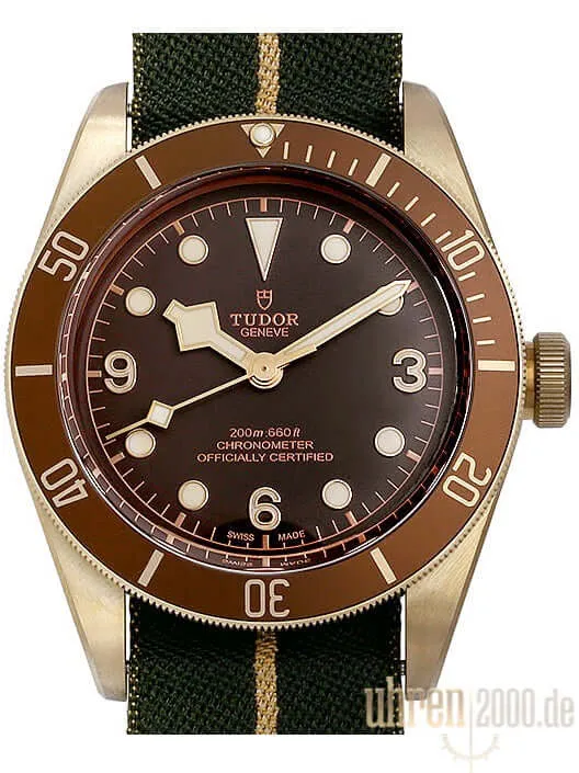 Tudor Heritage Black Bay Bronze Textil 79250BM-0004