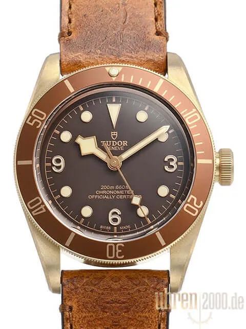 Tudor Heritage Black Bay Bronze Leder 79250BM-0005