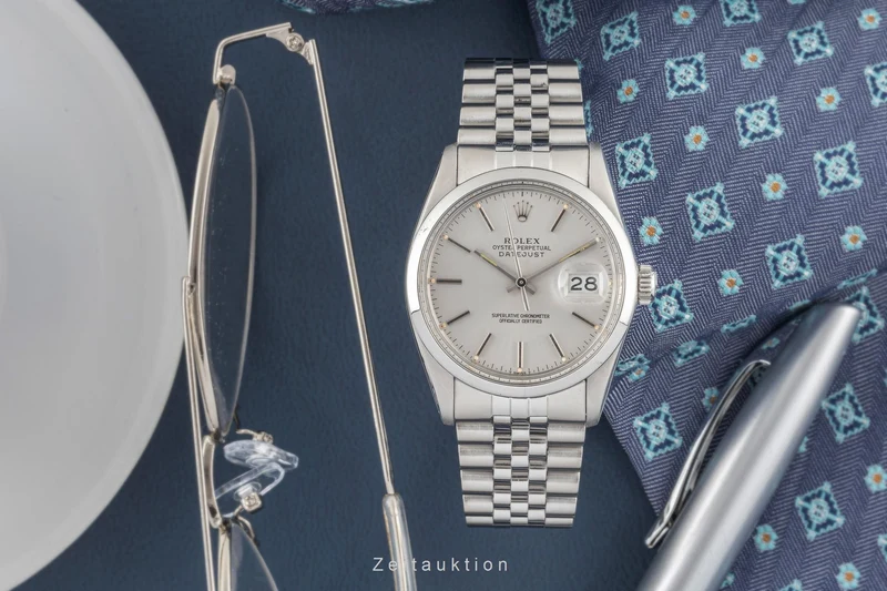 Rolex Datejust steel automatic men's watch 16000 [2400239]