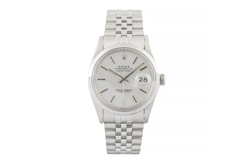 Rolex Datejust steel automatic men's watch 16000 [2400239]