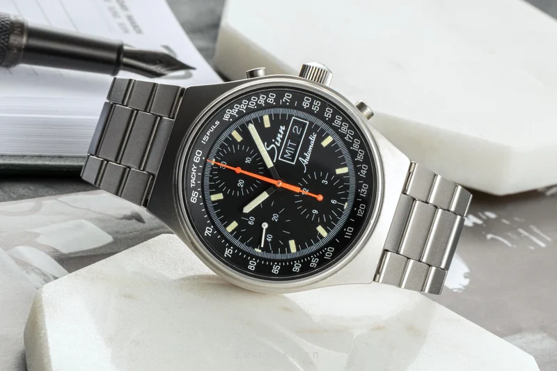 Sinn 144 chronograph steel automatic men's watch 144 LP: 2715EUR [2400146]