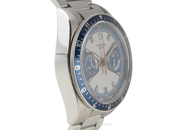 Tudor Heritage chronograph steel automatic men's watch 70330B LP: 5550EUR [2400127]
