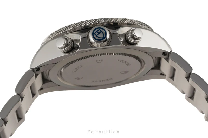 Tudor Heritage chronograph steel automatic men's watch 70330B LP: 5550EUR [2400127]