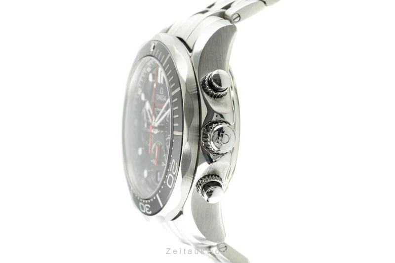 Omega Seamaster chronograph steel automatic men's watch 212.30.44.50.01.001 LP: 5100EUR [2200392]