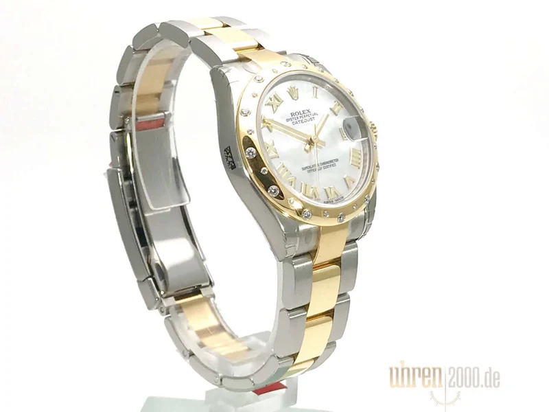 Rolex Datejust 31 Diamant Lünette 178343 Perlmutt Römisch