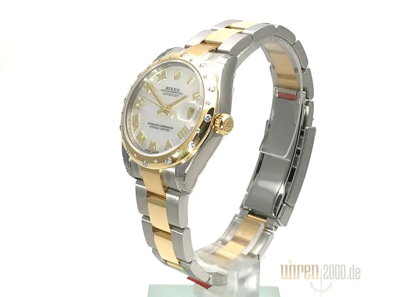 Rolex Datejust 31 Diamant Lünette 178343 Perlmutt Römisch