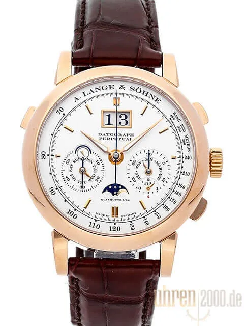 A. Lange & Söhne Datograph Perpetual Rotgold 410.032