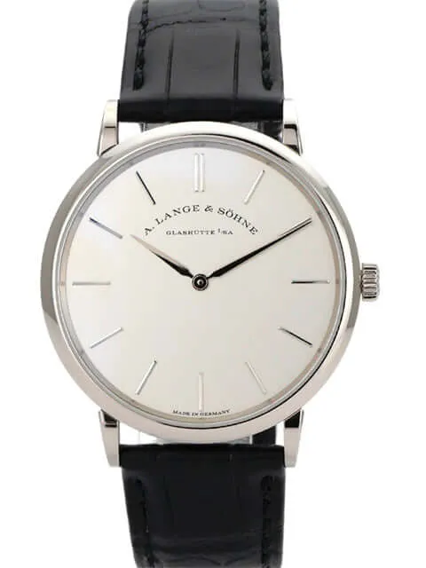 A. Lange & Söhne Saxonia Thin Weißgold 201.027