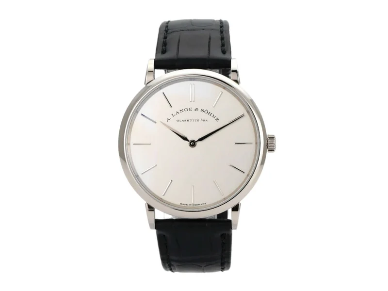 A. Lange & Söhne Saxonia Thin Weißgold 201.027