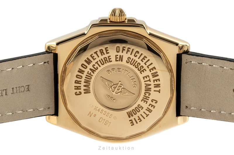 Breitling Headwind 18 ct gold automatic men's watch K45355 LP: 25000EUR [2305015]