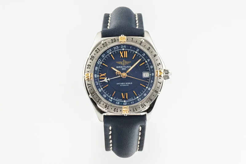 Breitling Antares steel / gold automatic men's watch B32047.1 [2305014]
