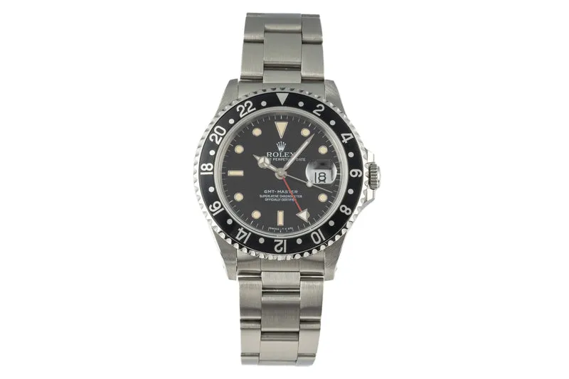 Rolex GMT-Master steel automatic men's watch 16700 [2207737]