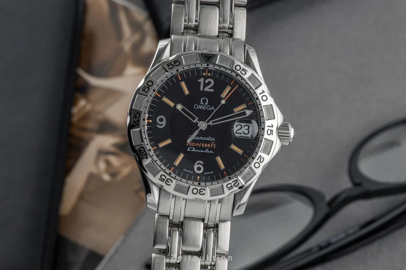 Omega Seamaster steel quartz men's watch 2516.50.00, 196.1536 [2304994]