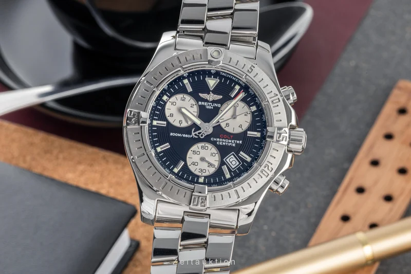 Breitling Colt Chronograph steel quartz men's watch [2304989]
