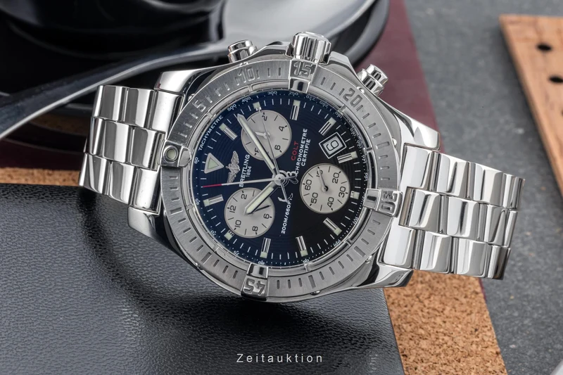 Breitling Colt Chronograph steel quartz men's watch [2304989]