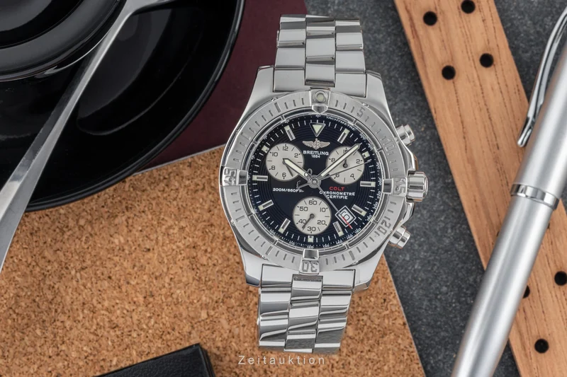 Breitling Colt Chronograph steel quartz men's watch [2304989]