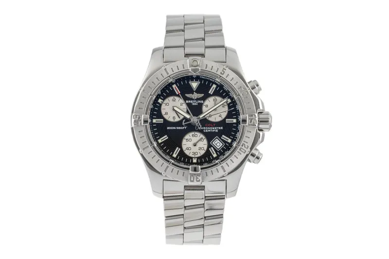 Breitling Colt Chronograph steel quartz men's watch [2304989]
