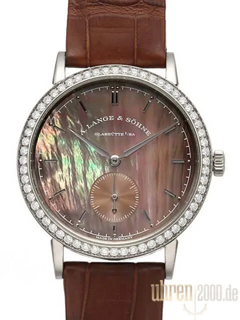 A. Lange & Söhne Saxonia Weißgold 878.038