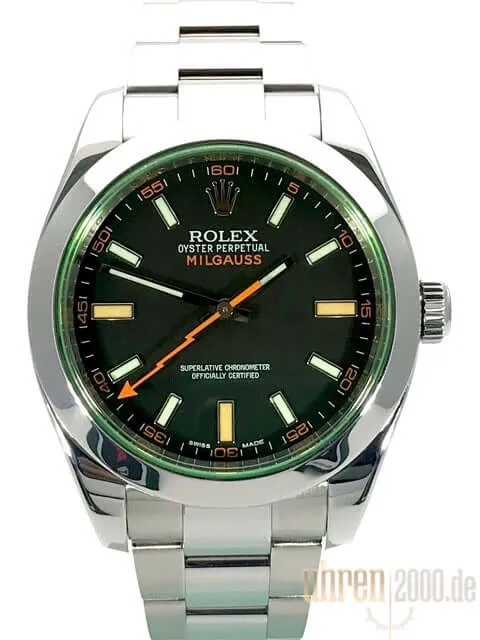Rolex Oyster Perpetual Milgauss 116400GV aus 2013