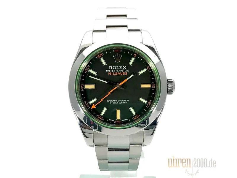 Rolex Oyster Perpetual Milgauss 116400GV aus 2013