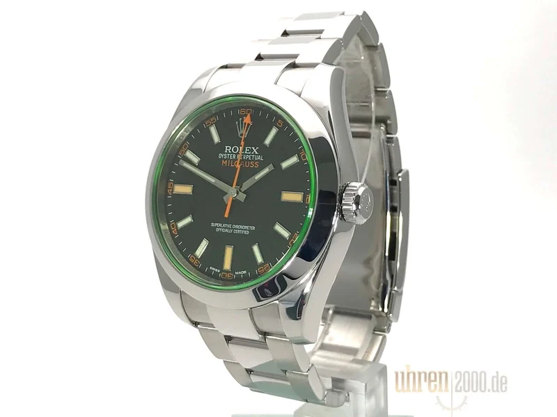 Rolex Oyster Perpetual Milgauss 116400GV aus 2013