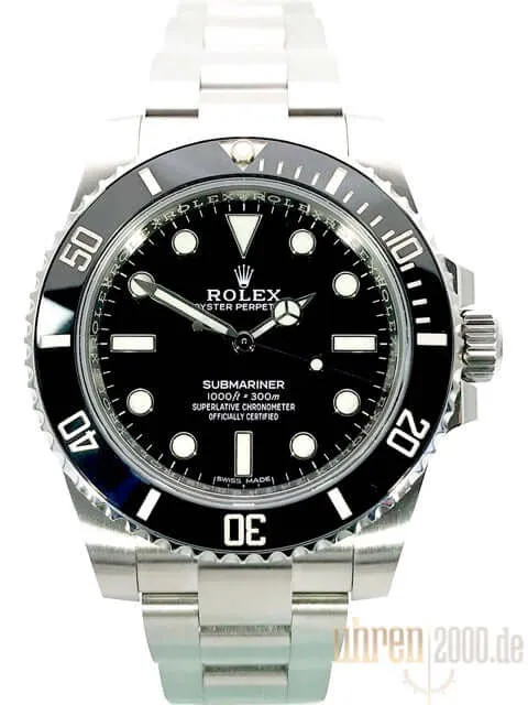 Rolex Submariner No Date 114060 aus 2018 LC100