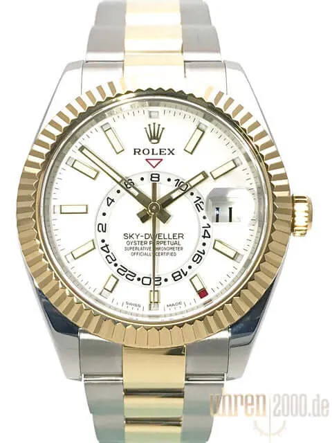 Rolex Sky-Dweller 326933 Weiß aus 2019 LC100