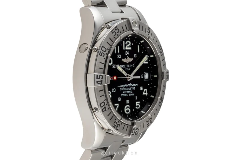 Breitling Superocean steel automatic men's watch A17360 LP: 5450EUR [2304979]